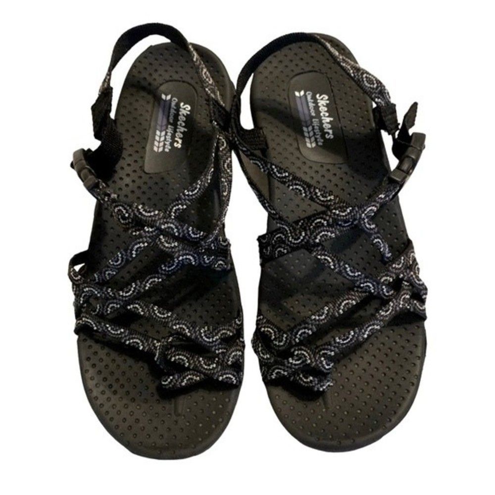 Skechers Black Sandals for Women